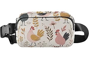 Exnundod: Vibrant and Functional Spring Chicken Belt Bag