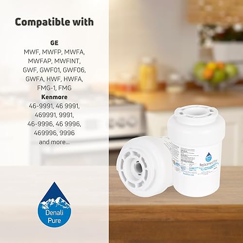 Miniatura 9 de Paquete de 6general electric de repuesto psb42ysxass Filtro de agua para neveracompatible general electric MWF, MWFP nevera cartucho de filtro de
