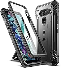 Poetic Revolution Series for LG Q70 Case, LG Q730 Case, Full-Body Rugged Dual-Layer Shockproof Protective Cover with Kicks...