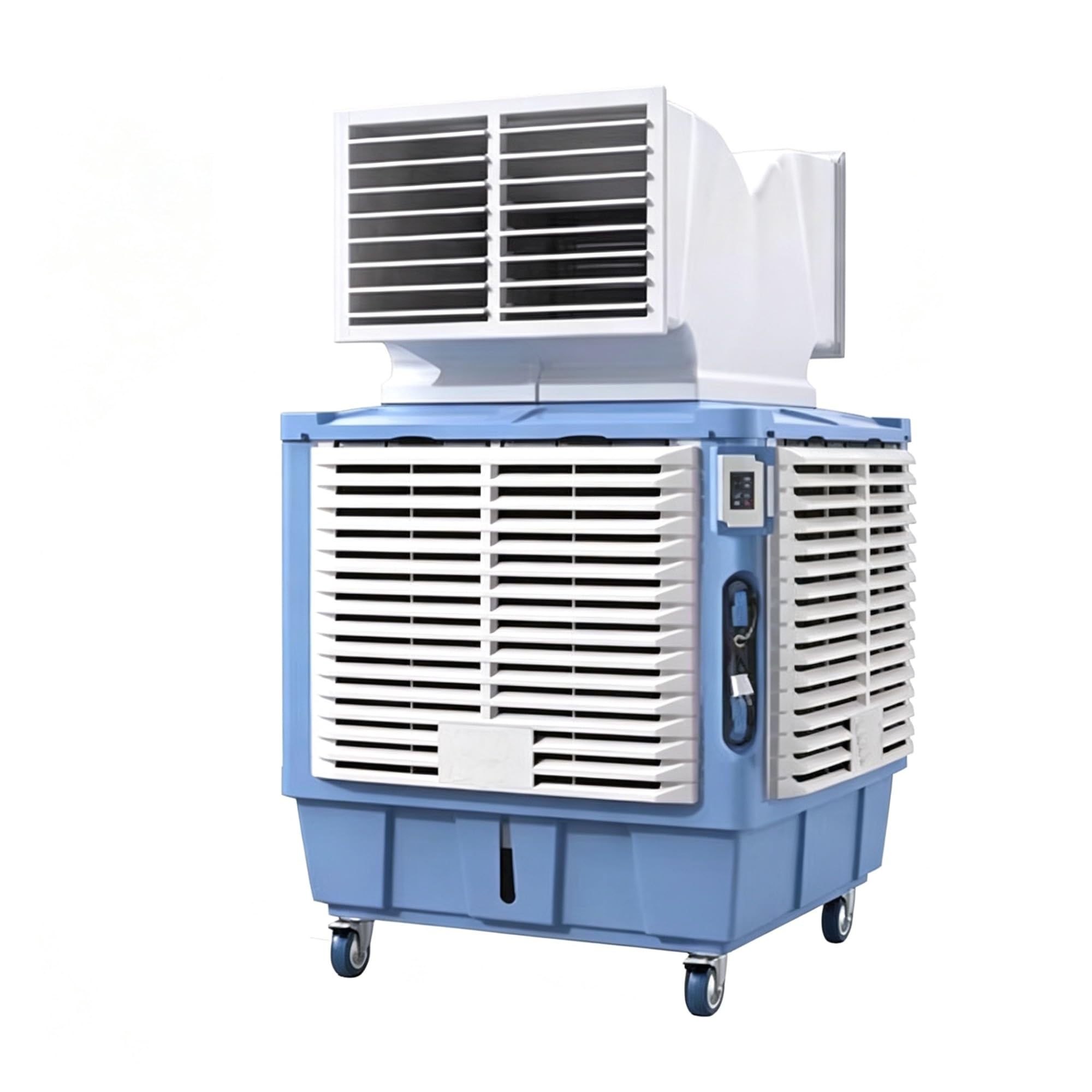 Evaporative Air Cooler Mobile Industrial Cooler Water Cooling Air Chiller
