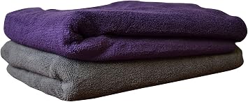 bintiva Hot Yoga Towel, Non Slip, Eco Friendly, 100% Microfiber, Large 25" x 72" Fits All Mats