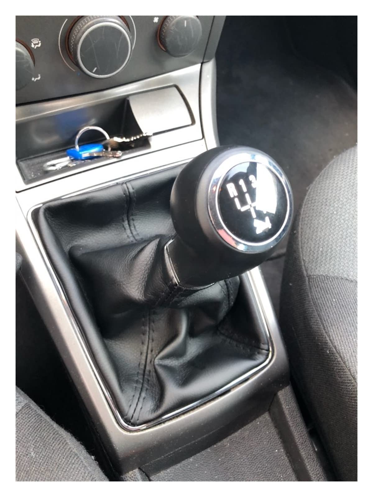 Amazon.co.jp: 車用 シフトノブ レザーブーツクローム付き5 / 6 Amazon.co.jp: 車用 シフトノブ レザーブーツクローム付き5 / 6