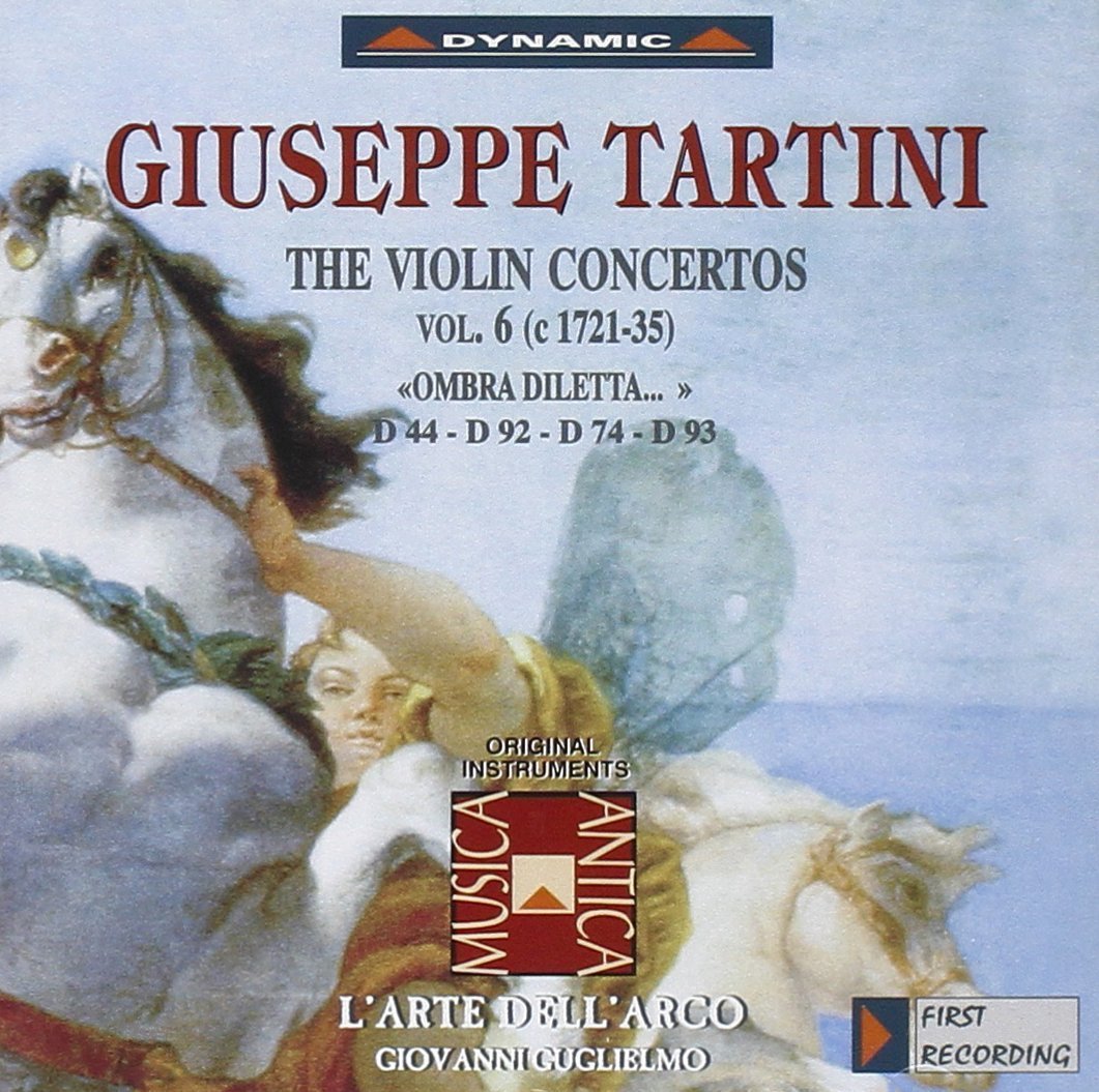 Tartini: The Violin Concertos Vol. 6 Ombra Diletta