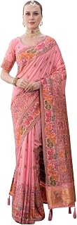 SGF11 Women's Kanjivaram Soft Silk Saree With Unstitched Blouse Piece Price In India