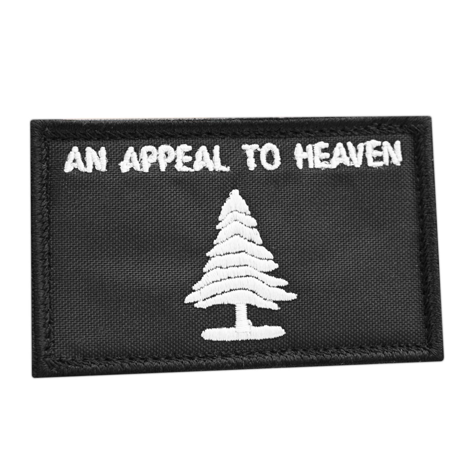 Patch américain Black and White Patriot aux finitions de précision pour collectionneur