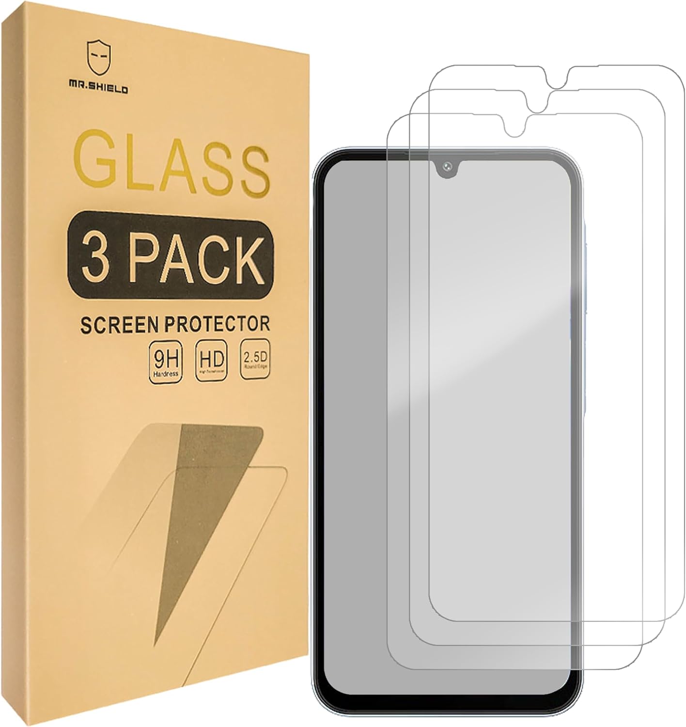 Mr.Shield Tempered Glass Screen Protector for The Bark Phone (A16) 2025