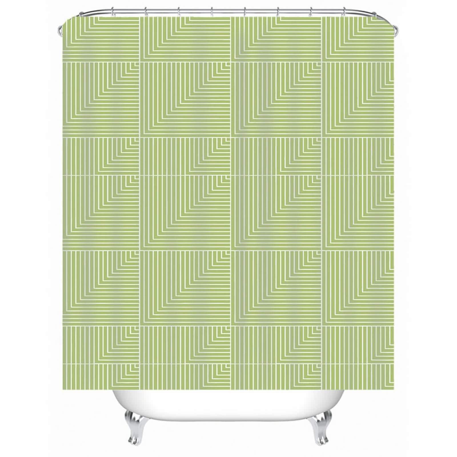Rideau de douche anti-moisissure 220x180cm pour éliminer l'eau au sol