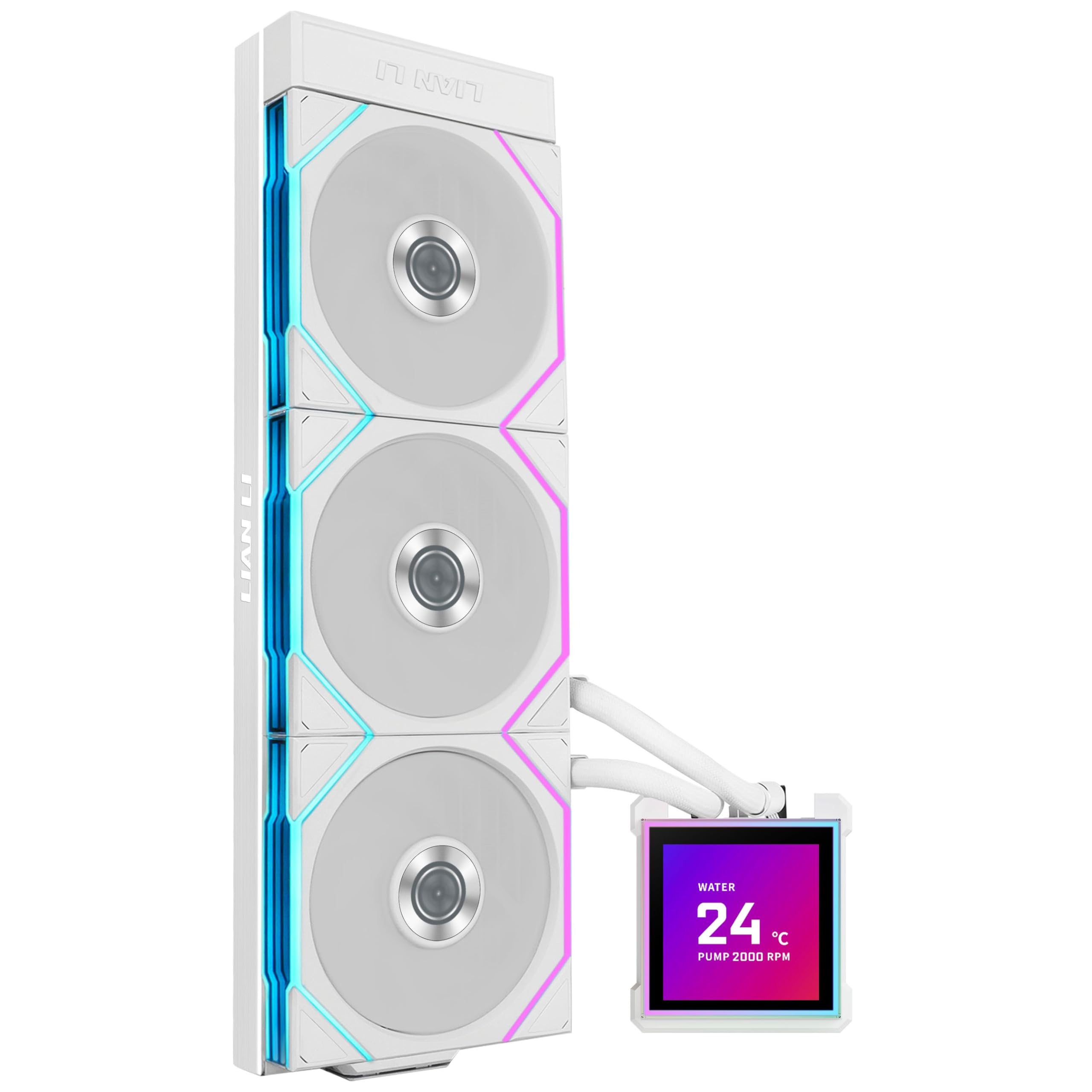 Amazon | LIANLI 水冷システム HydroShift II LCD-S 360 TL ホワイト
