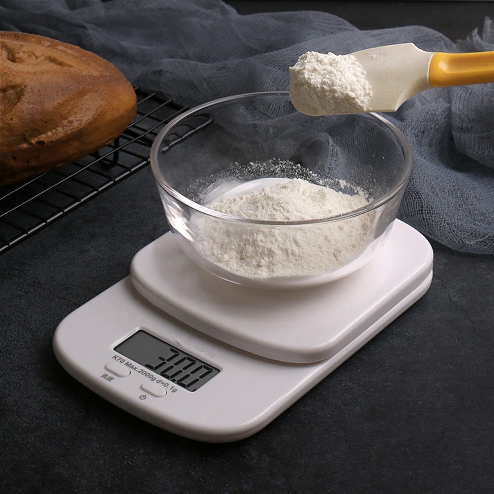 Básculas de Cocina Básculas de Cocina Báscula electrónica de precisión Precisión 0,1 g Mini báscula para Hornear Pasteles Básculas de Cocina para el hogar