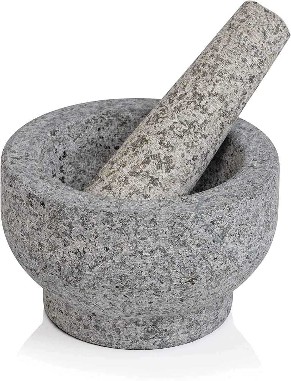 EZAHK Pure Granite Stone and Mortar and Pestle Set 8 inch Big Size (B08M68H4P8) Amazon Price History, Amazon Price Tracker