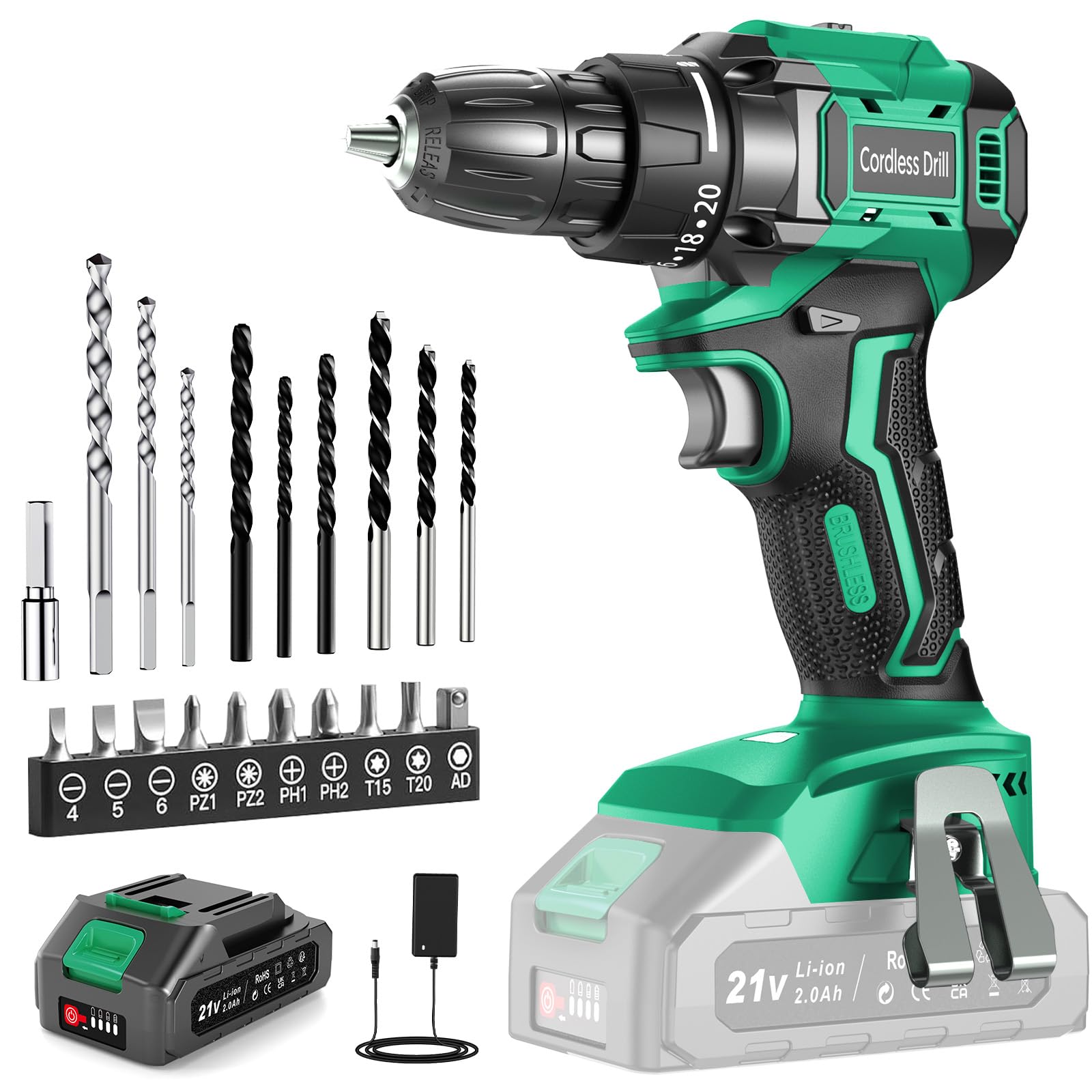Cordless Drill Brushless, FEBOGER Electric Drills Review – Best Budget Option?