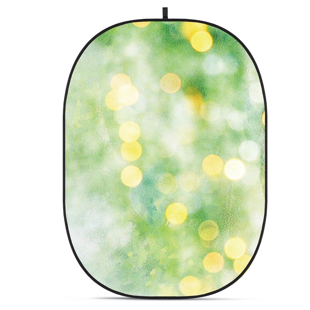 Glow CBA-TB0007 5x6.5' Fabric Collapsible Backdrop, Bokeh Textured