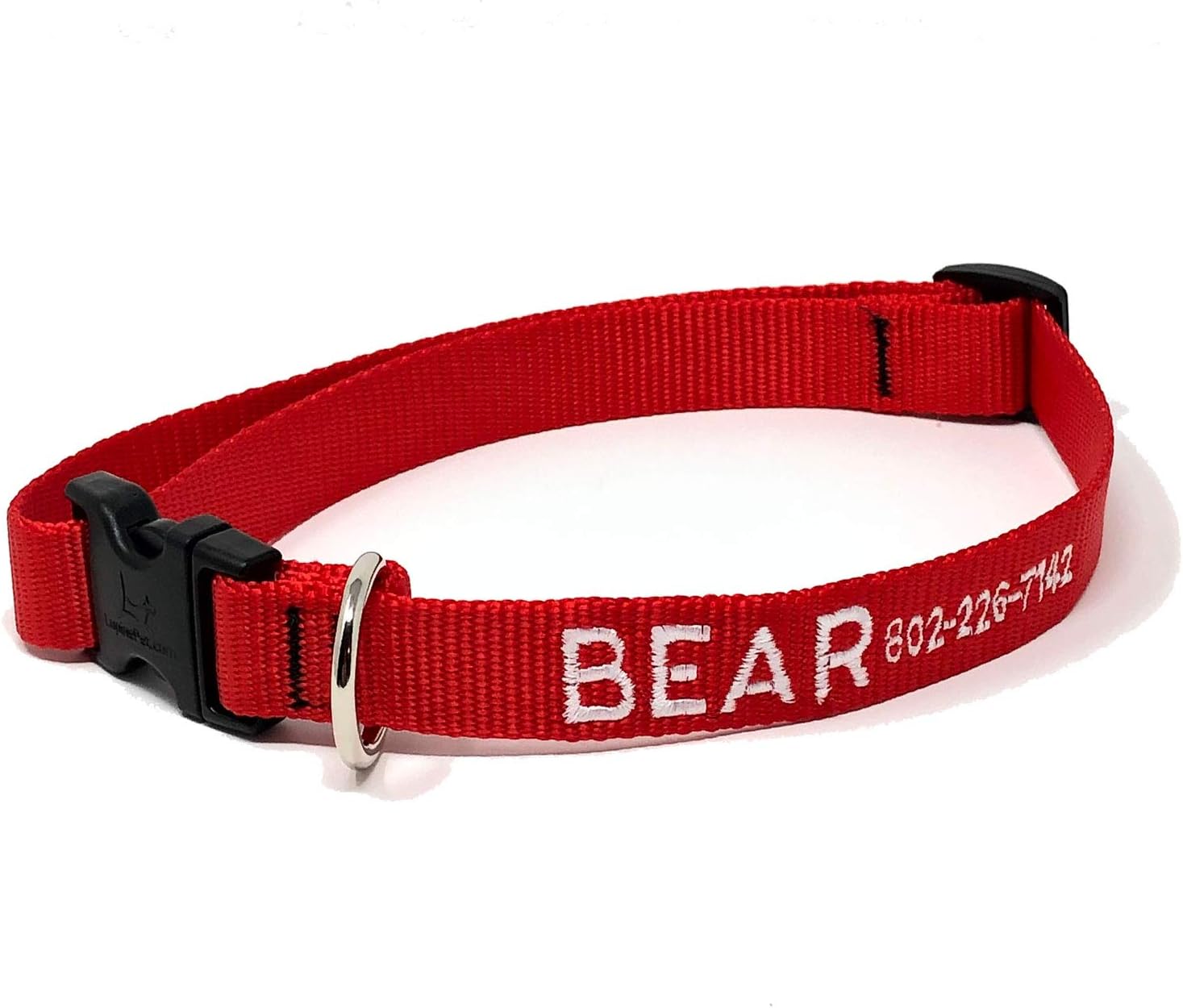 Lupine Personalized Dog Collar (Tail Feathers)