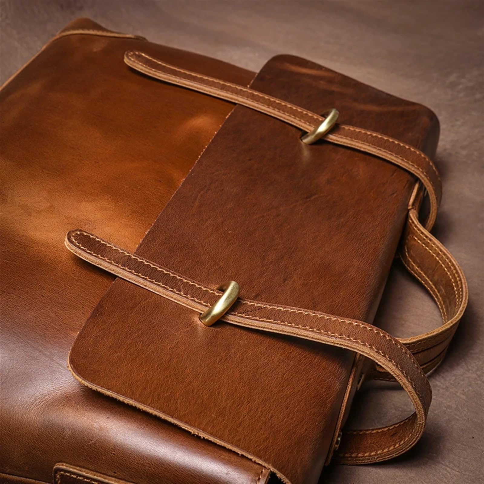 Borsa Per Pc Portatile Valigetta in pelle Borsa da uomo classica a tracolla di lusso Borse for computer ufficio for laptop 15 pollici