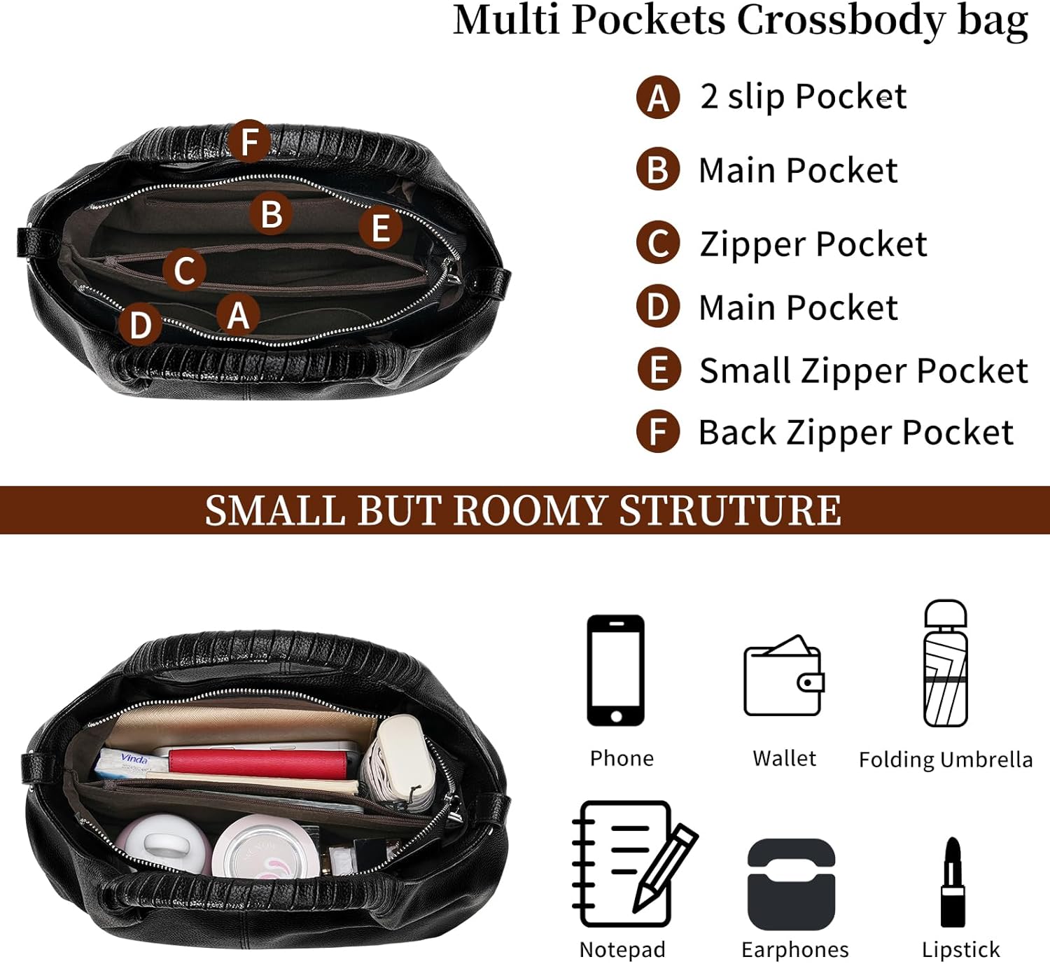 FALAN MULE Shoulder Bags Purses and Handbags for Women with Top Handle Satchel Medium Size Cross Body Hobo Bags - Image 5