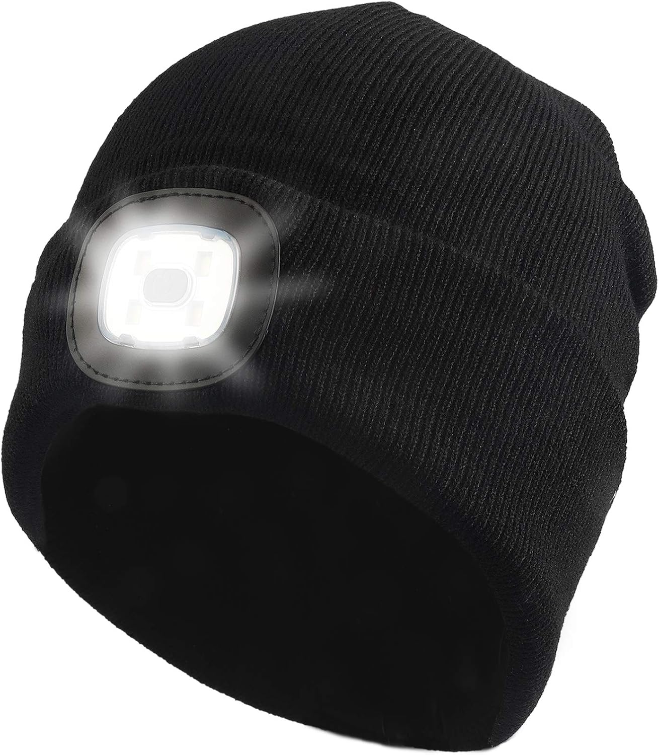 RIDEIWAKE Beanie Hat with Light Gifts for Men Dad Husband