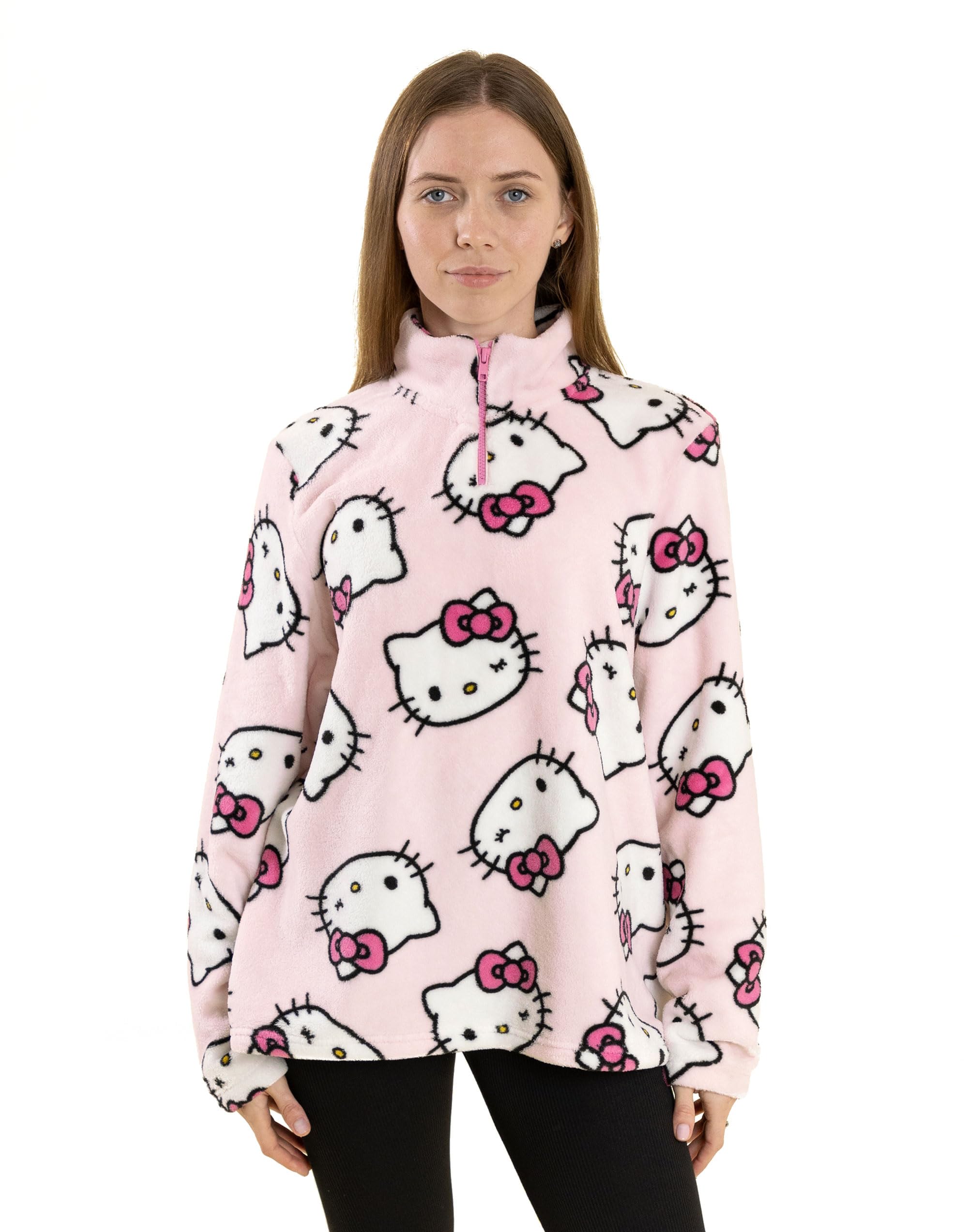 Vanilla Underground Hello Kitty Womens Pink Faces Jumper (Xx-Large) from B&Q