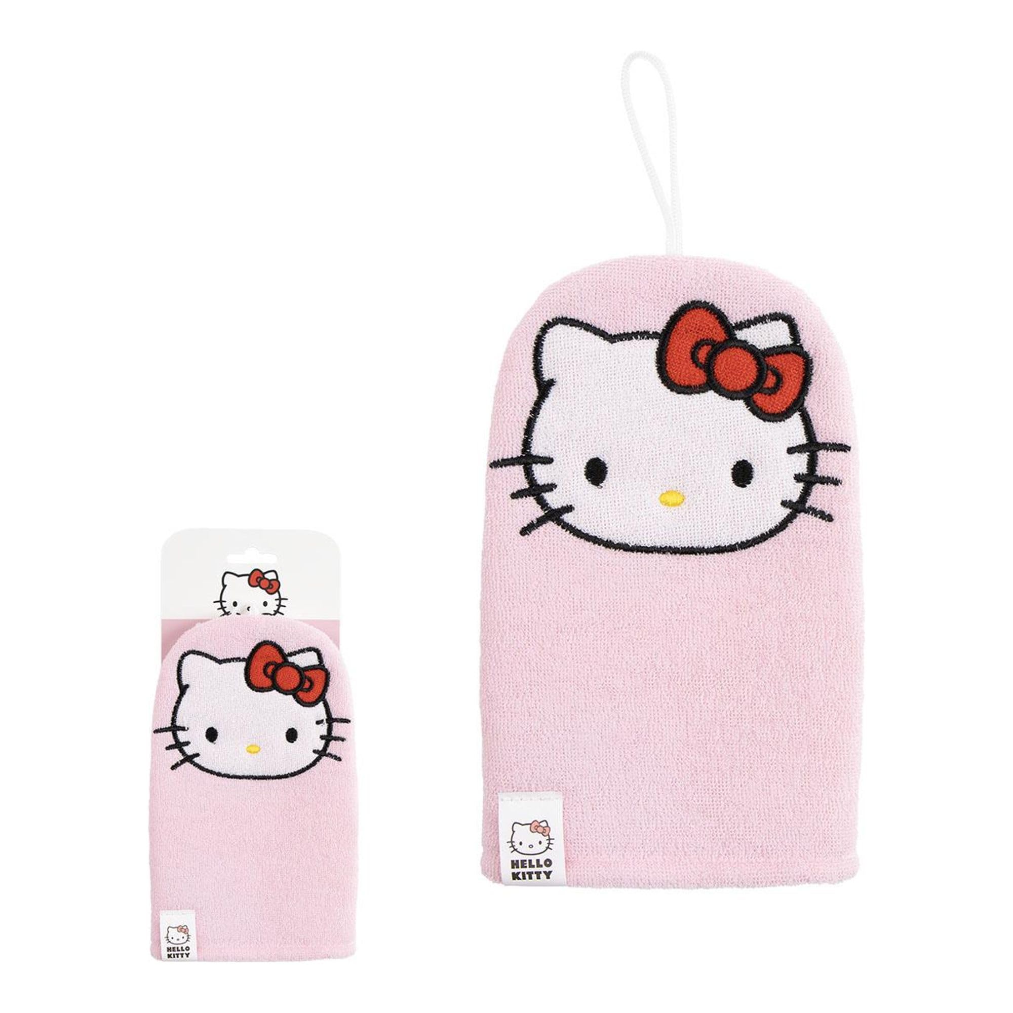 CERDÁ LIFE'S LITTLE MOMENTS | Hello Kitty Bath Glove - Soft & Exfoliating | Fun Skin Care