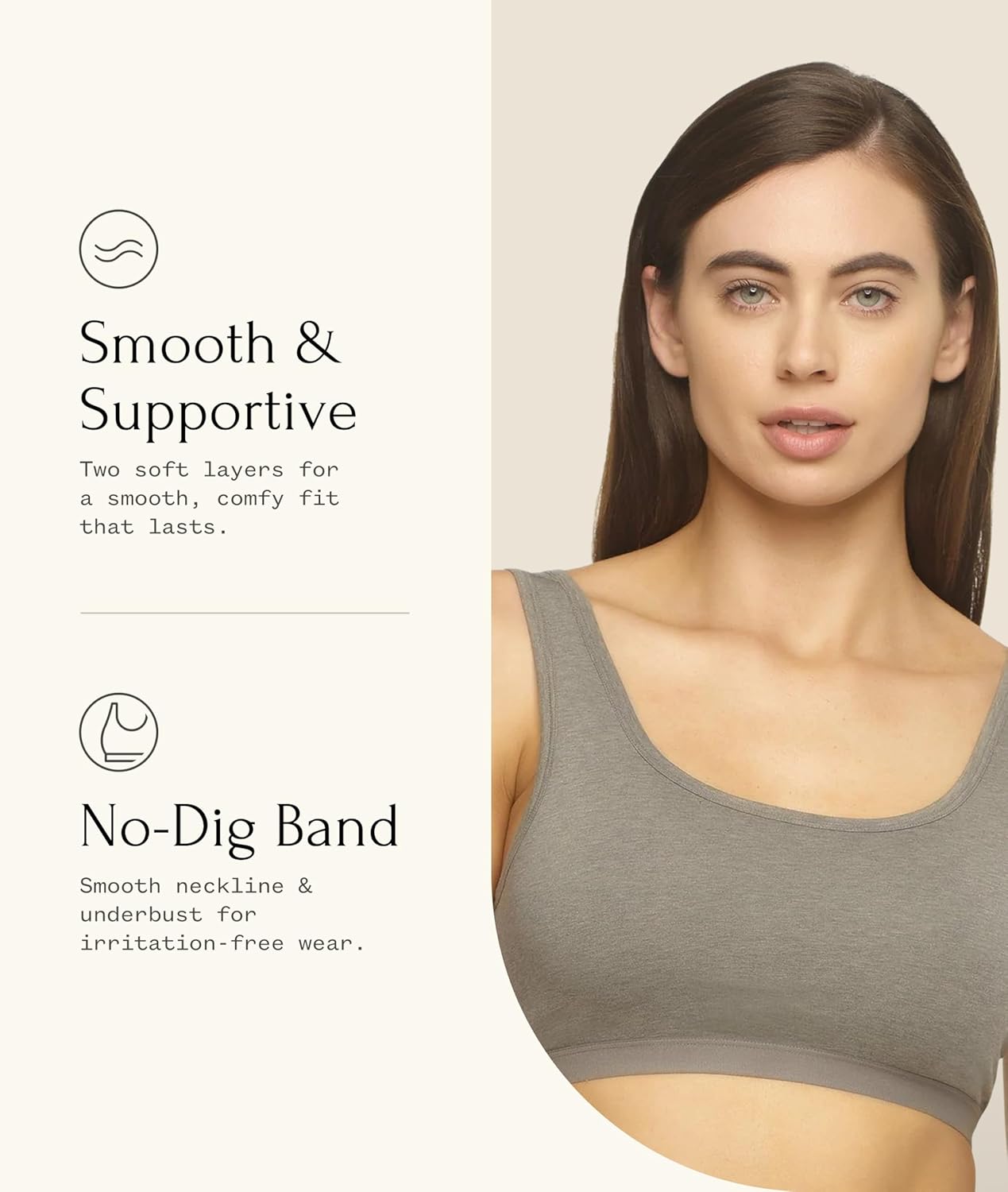 Felina | Organic Cotton Bralette for Women | Super Soft & from Plant-Based Dyes - Image 3