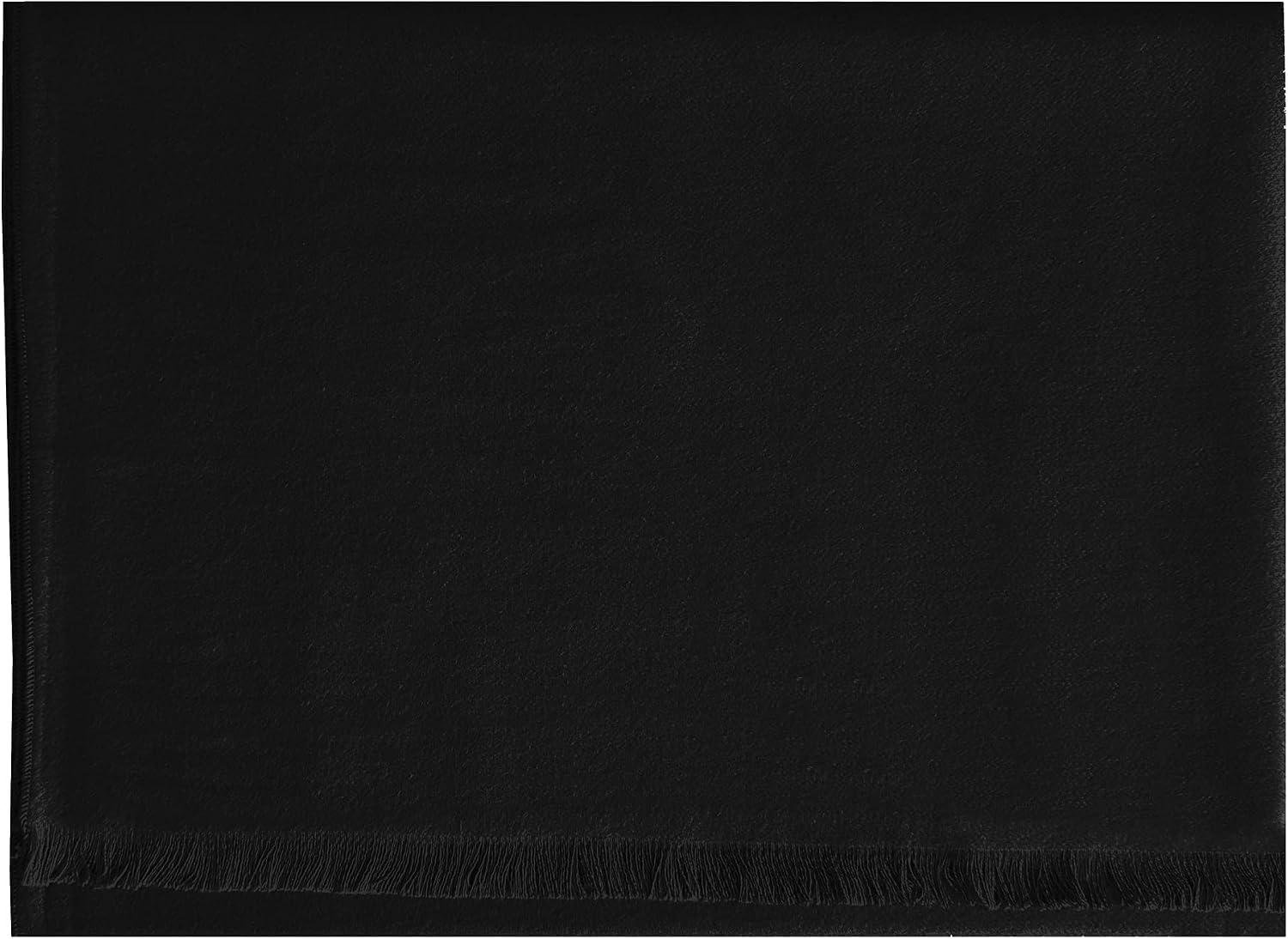 Jacob Alexander Men's Solid Color Woven Viscose Scarf