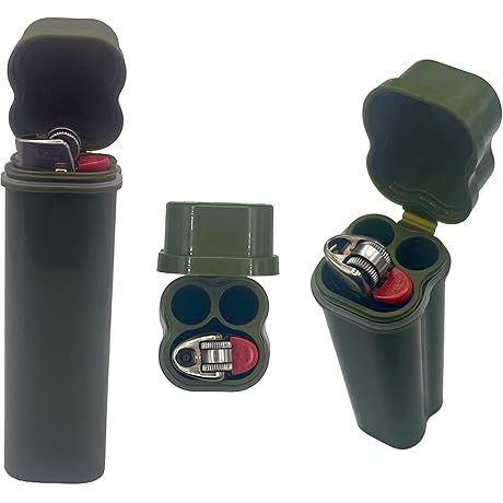 PopTube Cigarette Case XL: The Ultimate Joint Case with Lighter