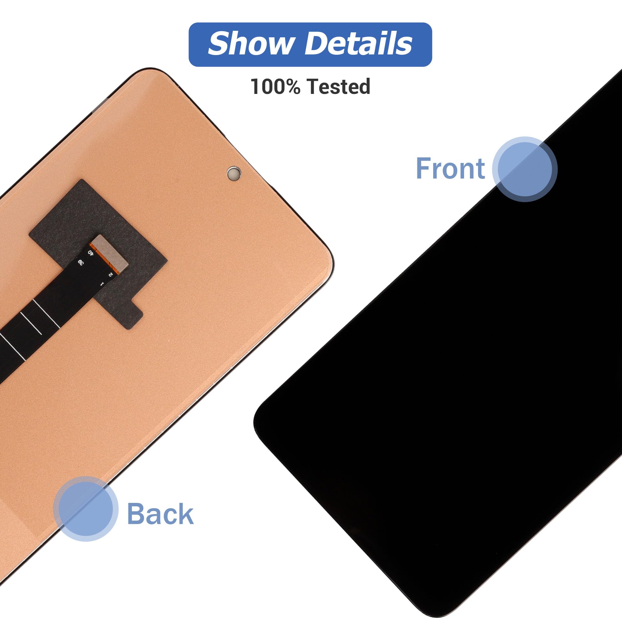 Nuovo Testato Per Xiaomi Redmi Nota 13 Pro Display LCD 2312DRA50G Touch Screen Digizer Per Redmi Nota 13 Pro 5G 2312CRAD3C LCD  509