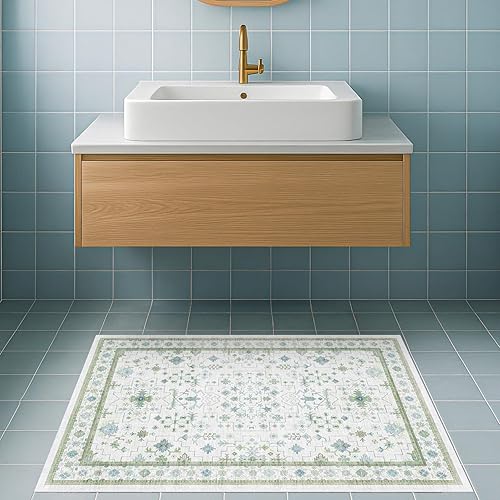 Miniatura 465 de Alfombra Boho Negra para Sala de Estar - Alfombra de Área Lavable de 10x14 Pies, Alfombras de Comedor para Debajo de la Mesa, Alfombra Suave de Pelo