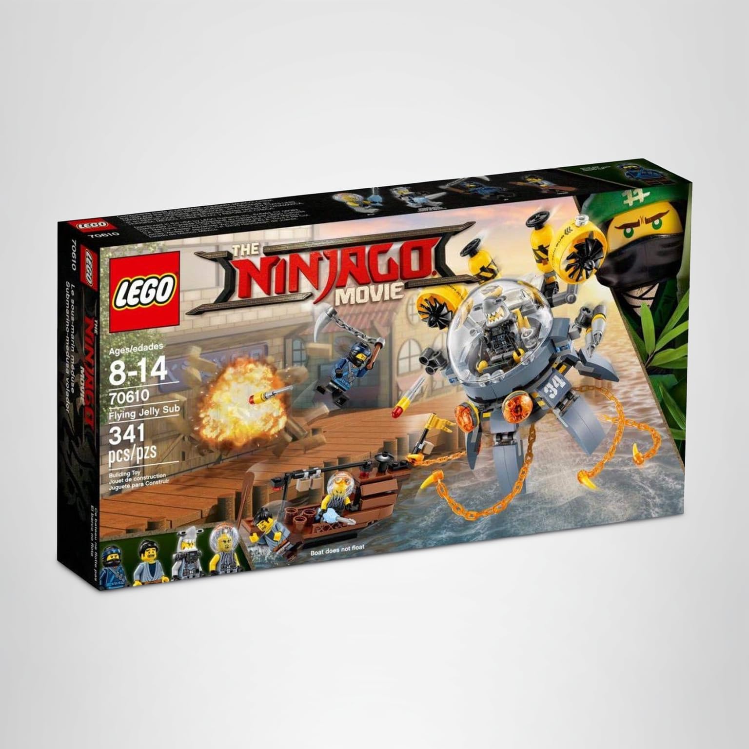 LEGO 70610 - NINJAGO - Flying Jelly Sub : LEGO: Amazon.co.uk: Toys