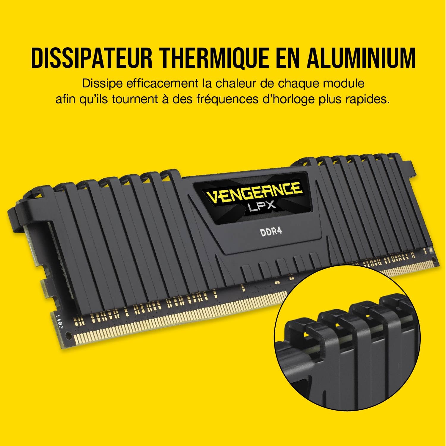 Corsair Vengeance LPX 64GB (2x32GB) DDR4 3600MHz C18 - Noire, 2 x