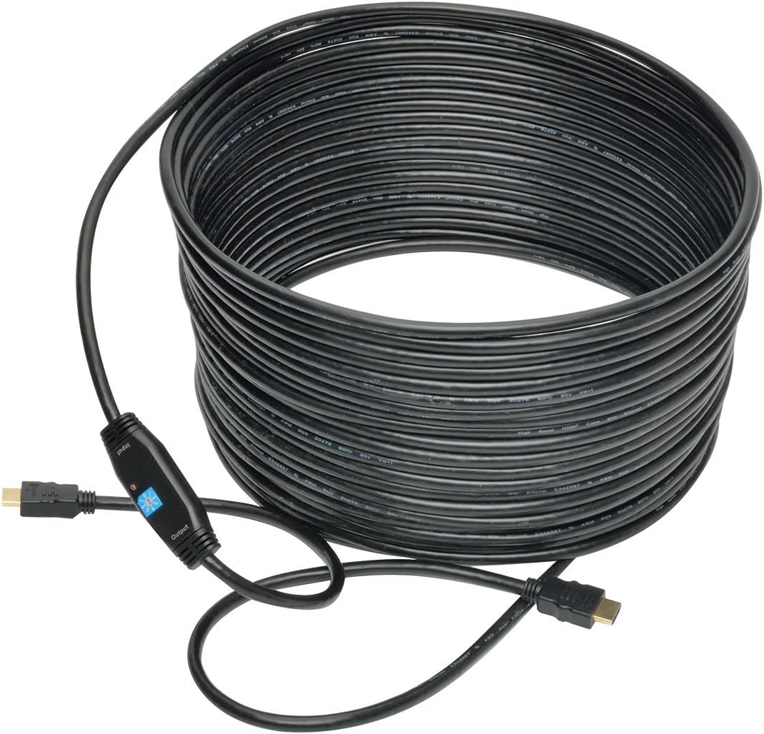 Get Discount 70% Price Tripp Lite Active High-Speed HDMI Cable with Built-In Signal Booster, 1920 x 1080 (1080p) @ 60 Hz (M/M), Black, 50 ft. (P568-050-ACT) Black Friday - 80% OFF Tripp Lite Active High-Speed HDMI Cable with Built-In Signal Booster, 1920 x 1080 (1080p) @ 60 Hz (M/M), Black, 50 ft. (P568-050-ACT)