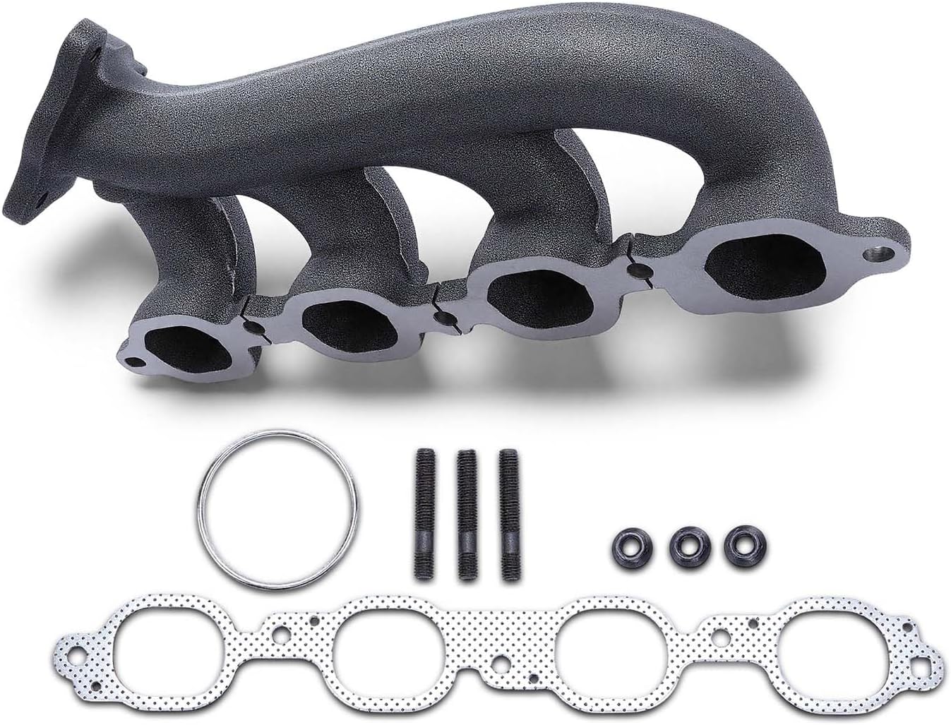 A-Premium Right Side Cast Iron Exhaust Manifold with Gaskets (fits select V8 5.3/6.2L)