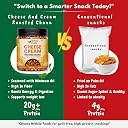 MITHILA FOODS 500g Cheese & Cream Roasted Chana | Desi Chickpeas | Whole with Skin | Crunchy Vegan Gluten-Free High Protein SMART Snack | Authentic Bihari Bhuna Chana Snacks Cheese & Cream Flavor gallery image