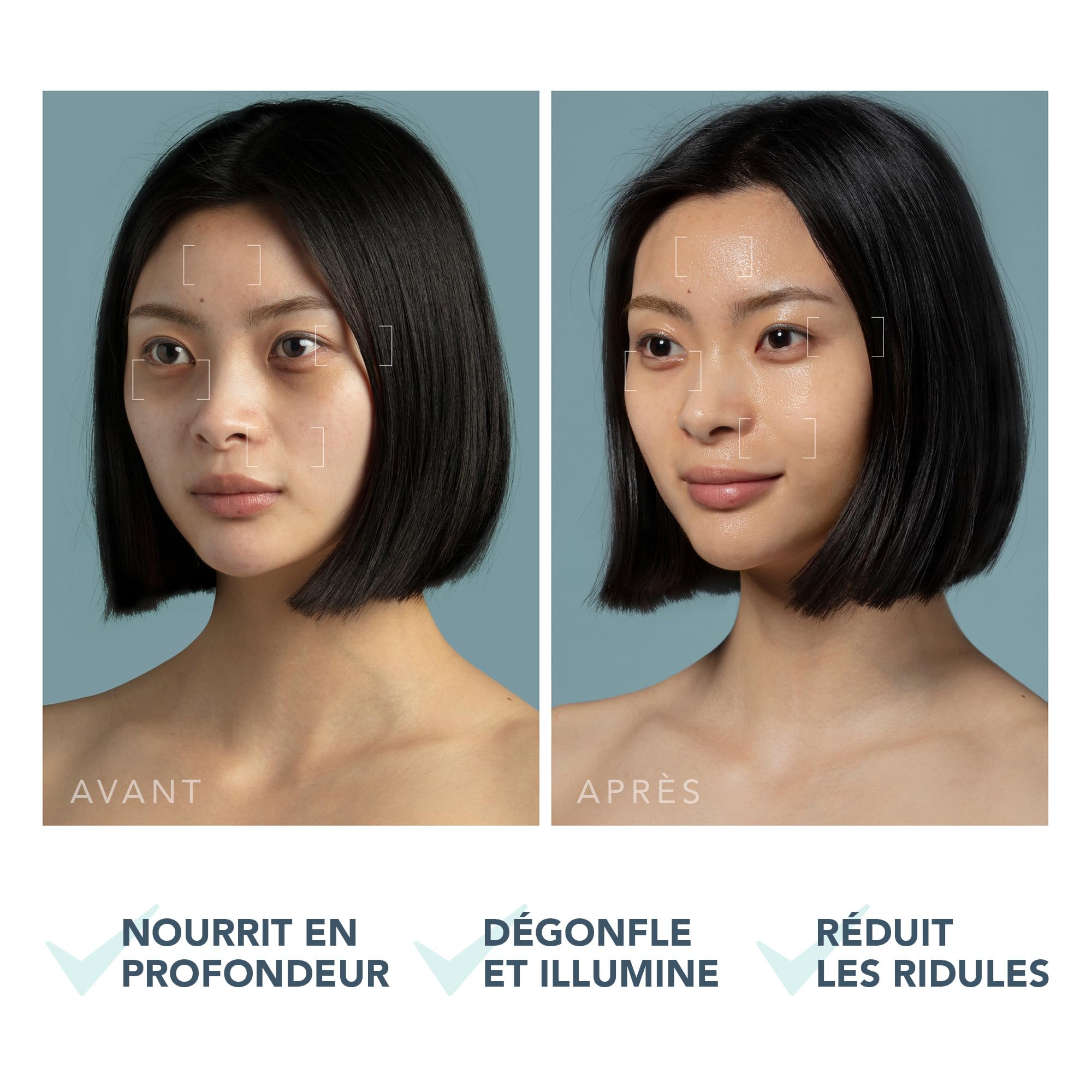 Set FOREO to Lovely UFO 3 LED - Appareil visage + 14 masques activés par UFO + IRIS C-Concentré crème yeux 15ml - Crème hydratante visage - Luminothérapie LED spectre complet, NIR et lumière rouge