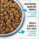 Nutrience Grain Free Dog Food, 2.5 kg (5.5 lbs), Canadian Ocean Fish Formula, Dry Dog Food, Multi-Fish Protein, Nourriture Pour Chien, Manger Pour Chien