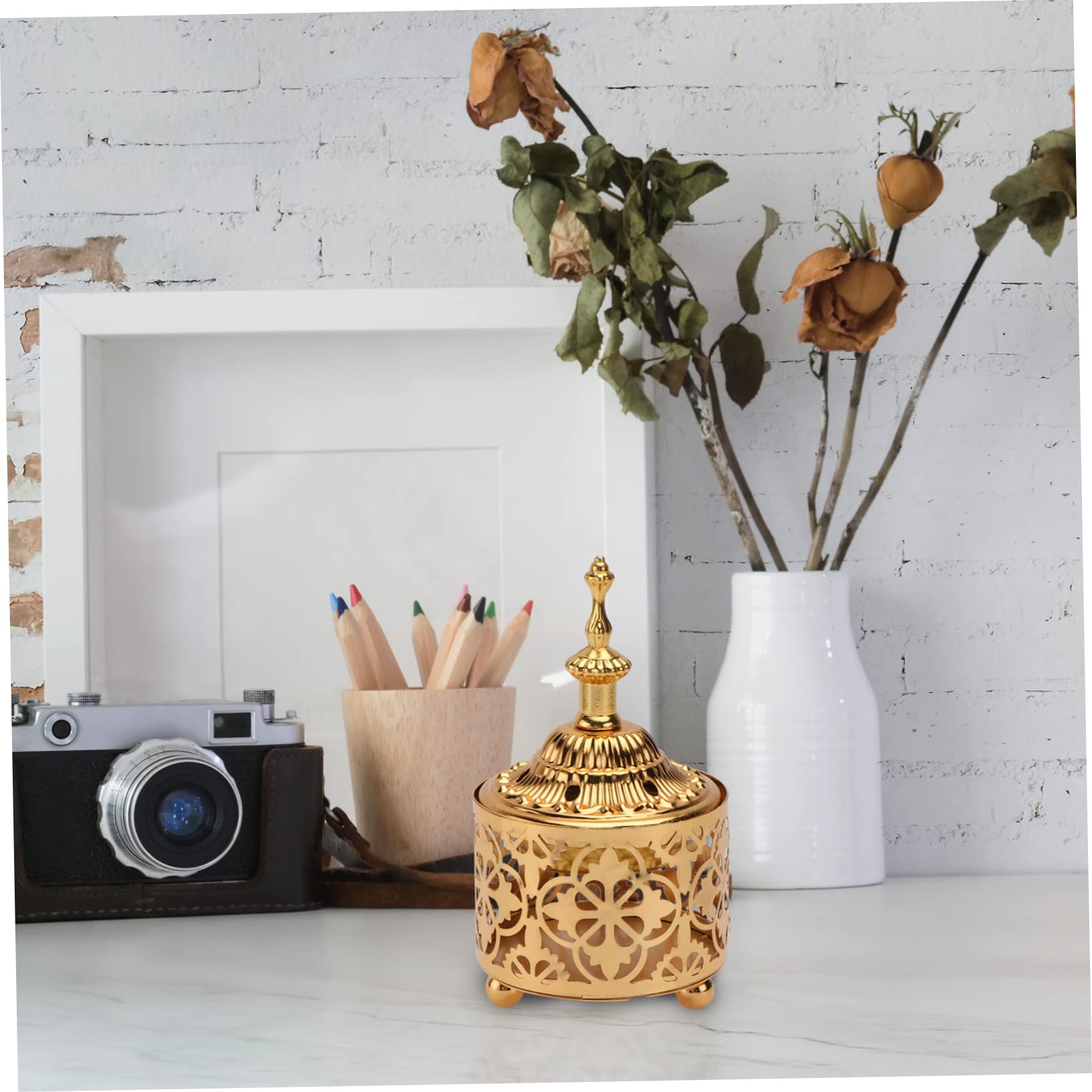Garneck Bakhoor Burner, Frankincense Incense Holder - Image 3