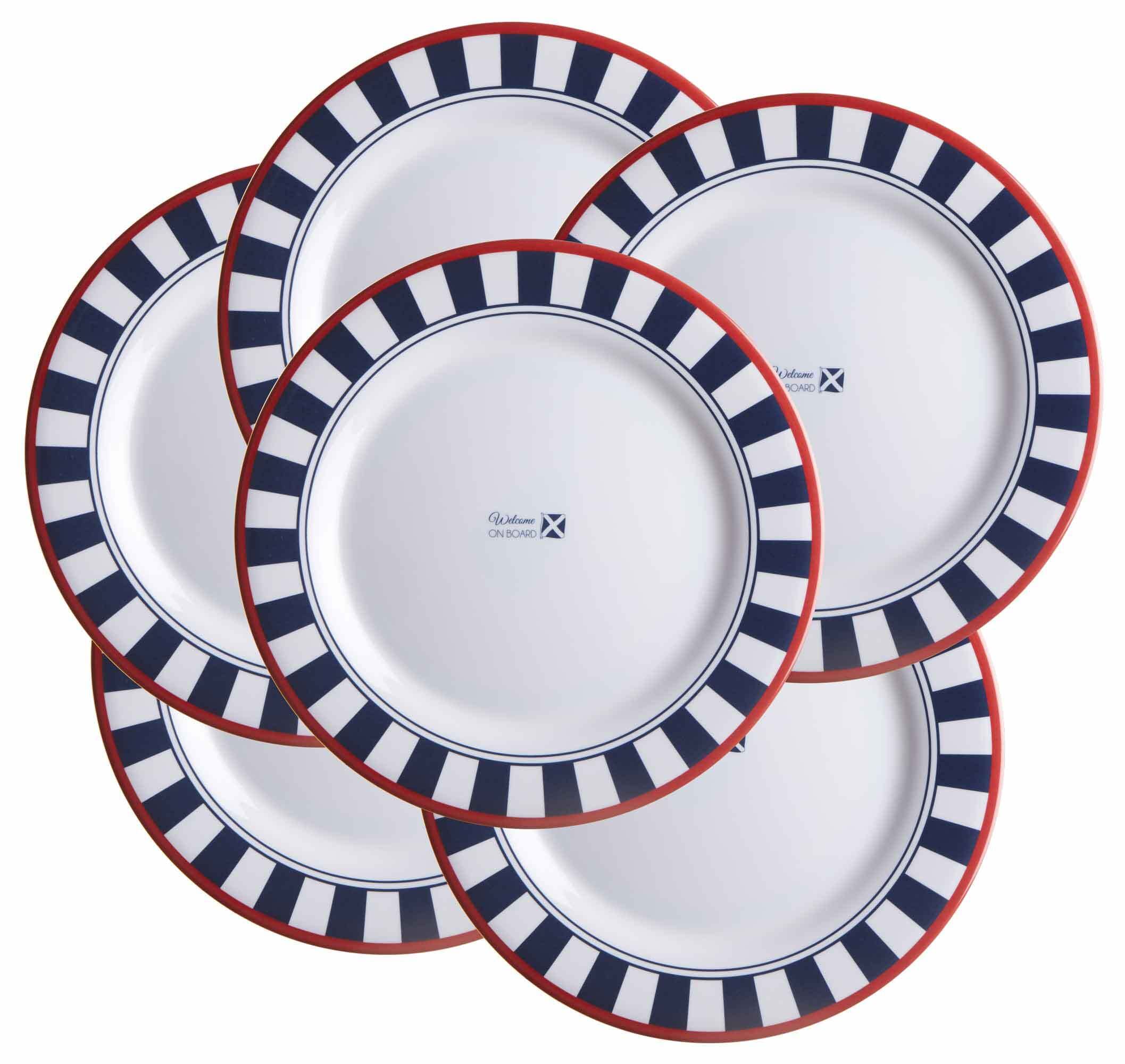 Marine Business Essteller Melamin 25cm - Venezia Serie Für Boot & Camping