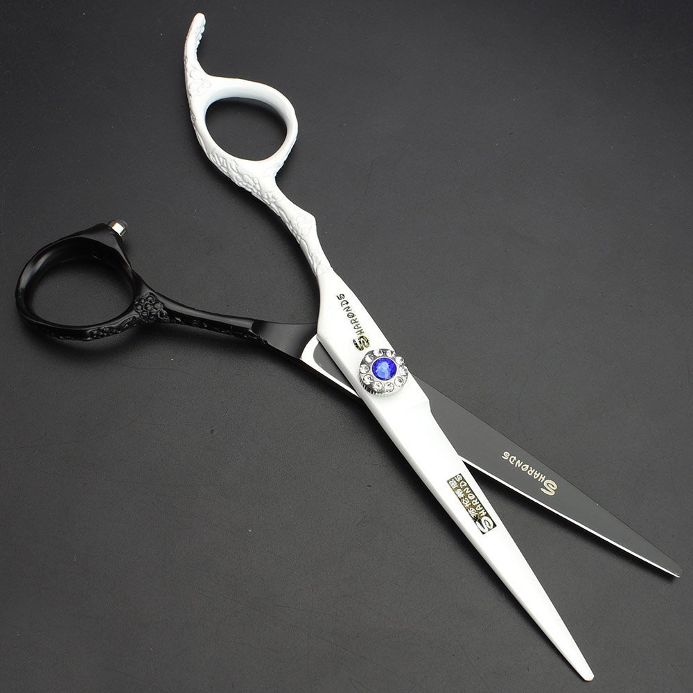 6-Zoll-Linkshänder Friseurschere Set (6 Zoll, 2 Stück-C)