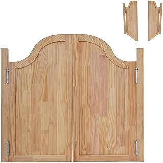 Swing Door-Solid Wood Saloon Swinging Doors Cafe Doors Swinging 24 26 28 30 32 34 36 38 40 42 44 46 48 50 52 54 56 58 60 Wide Cafe Saloon Doors Auto Close Cafe for Kitc