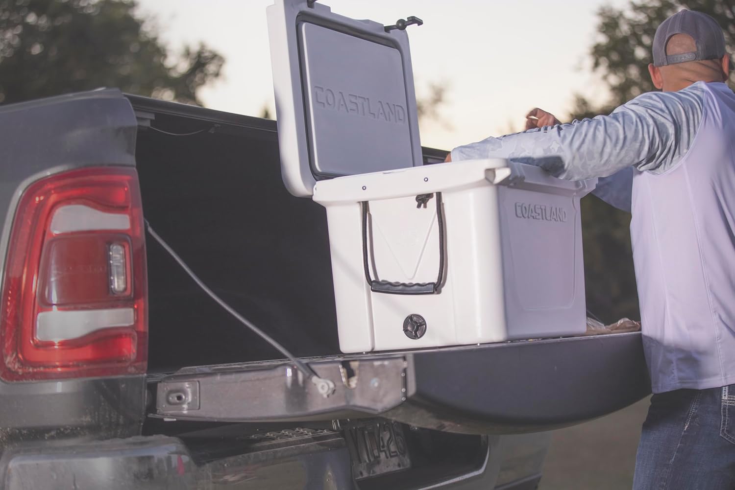 Coastland Delta Series Rotomolded Coolers, Premium Everyday Use Insulated Cooler, Ideal Portable Ice Chest Available in Multiple Capacities & Colors