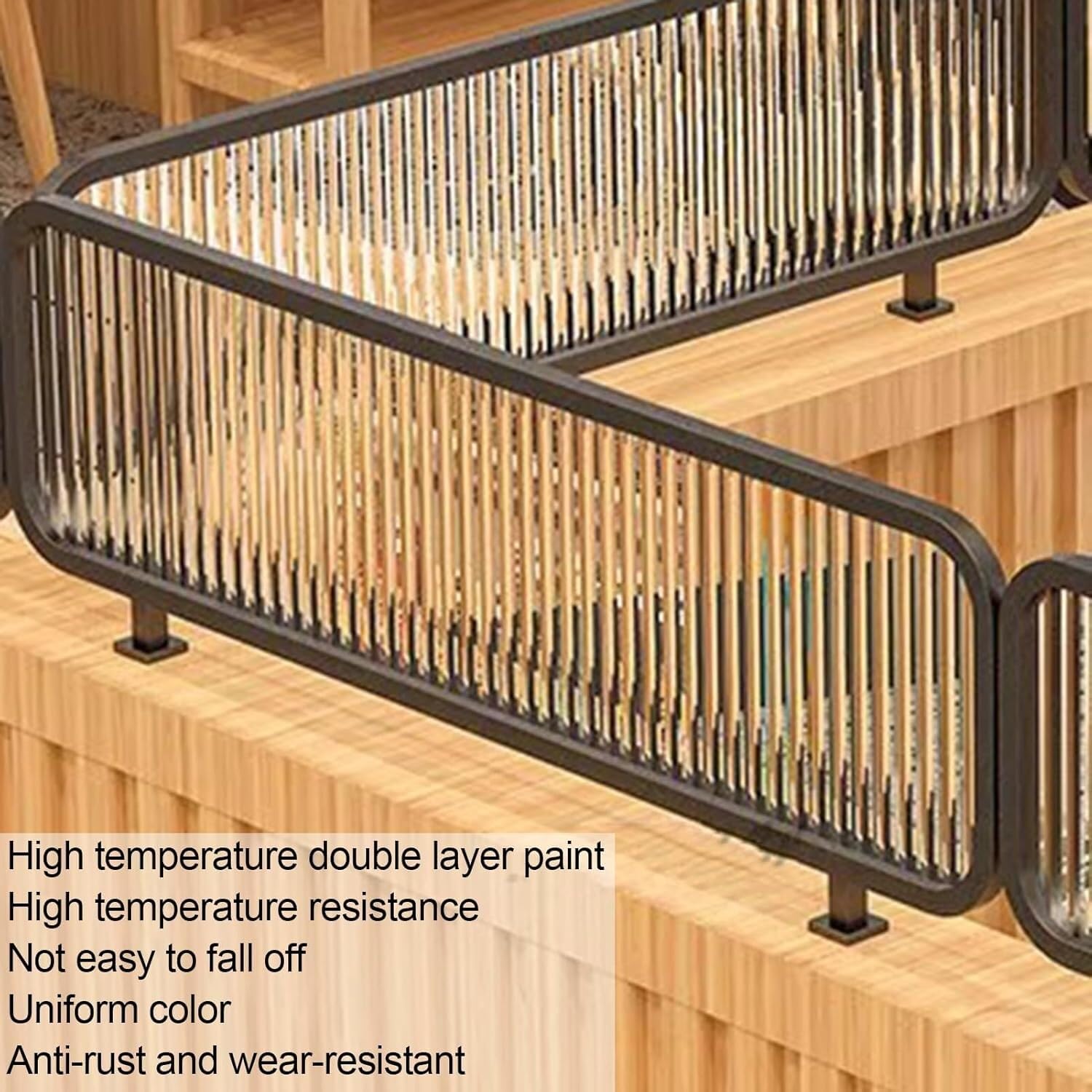 Paneles divisores de cristal para zonas de comedor, tabiques decorativos modernos, ideales para restaurantes y encimeras de ollas calientes, diseño translúcido elegante (30 x 110 cm)