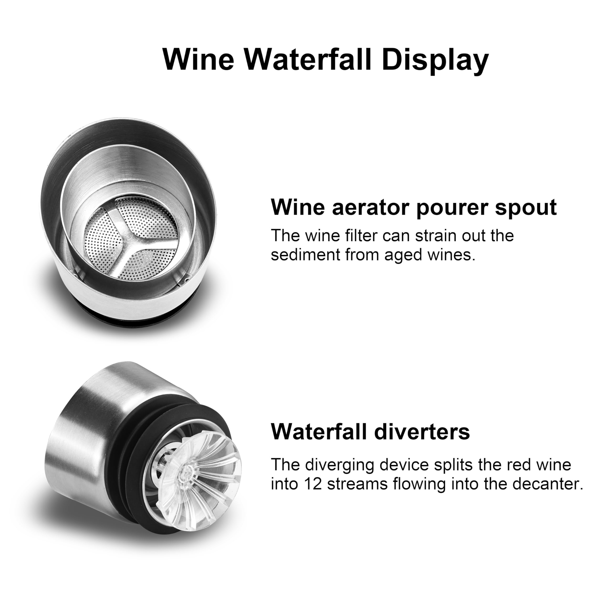 Cobalance Electric Wine Chiller Decanter with Built-in Aerator, 50oz Bottles Cooler & Carafe, 24-Hour Keep Cool, Perfect for Red, White Wine, Gift for Lovers — Amazon image 7