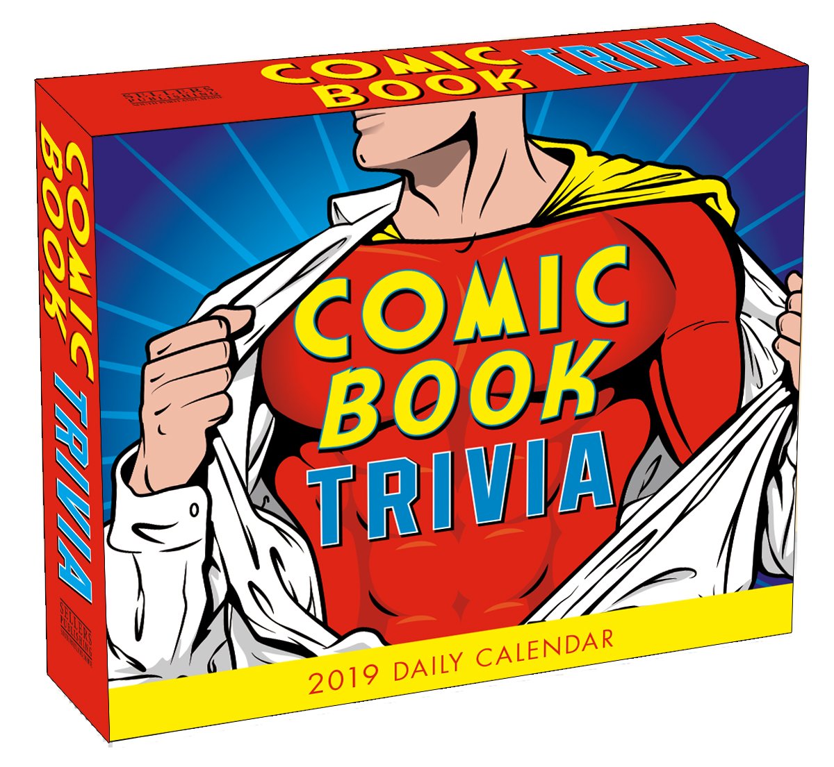 2019 Comic Book Trivia Boxed Daily Calendar: By Sellers Publishing