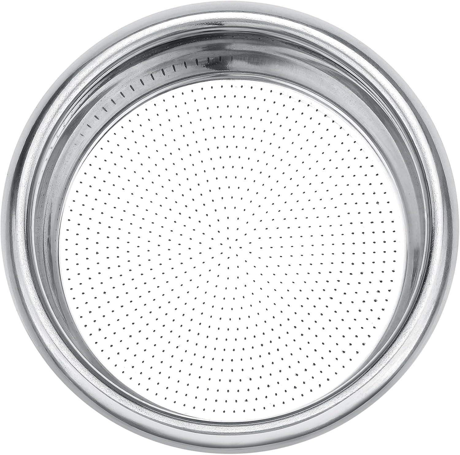 Normcore 51mm Precision High Extraction Basket, 16-18g Portafilter Basket for 51 mm Delonghi Espresso Machines, Includes Paper Filters (200pcs) and Puck Screen, 0.8mm Thickness, 0.28mm Hole Diameter