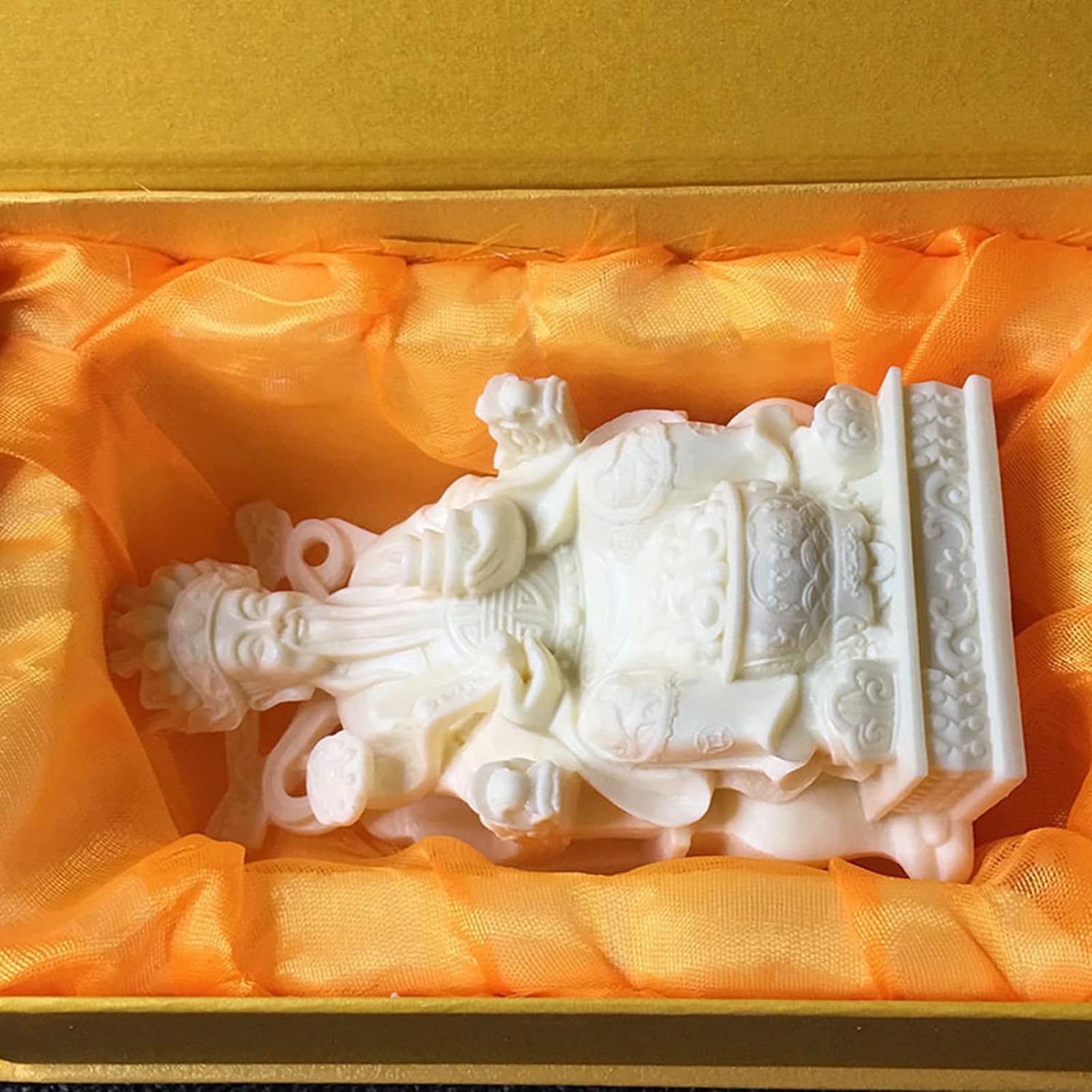 Feng Shui God of Wealth Statue, Caishen Statue for Home Office Store Shop Decor, Chinese New Year Gift