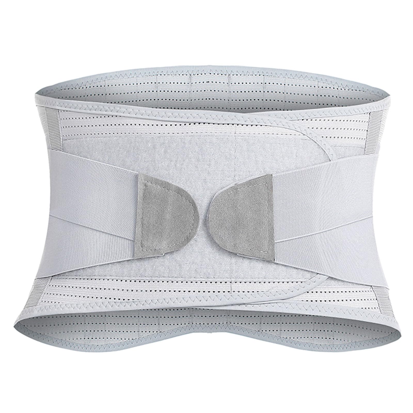 GRABLOOM Adjustable Lumbar Support Belt Back Brace For Lower Back Relief With 4 Stay Breathable Back Support Belt For Adult Lumbar Support Belt For Back Relief Adjustable Back Brace For Lower Back