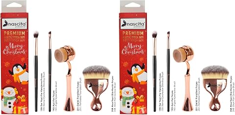 nascita Premium Christmas Makyaj Fırça Seti - 04 (2 paketi)