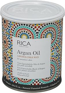 Rica Argan Liposoluble Painless Hair Removal Wax For Men & Women| Quick & Easy Tan Removal Waxing for Sensitive Skin| 800 ... Price In India