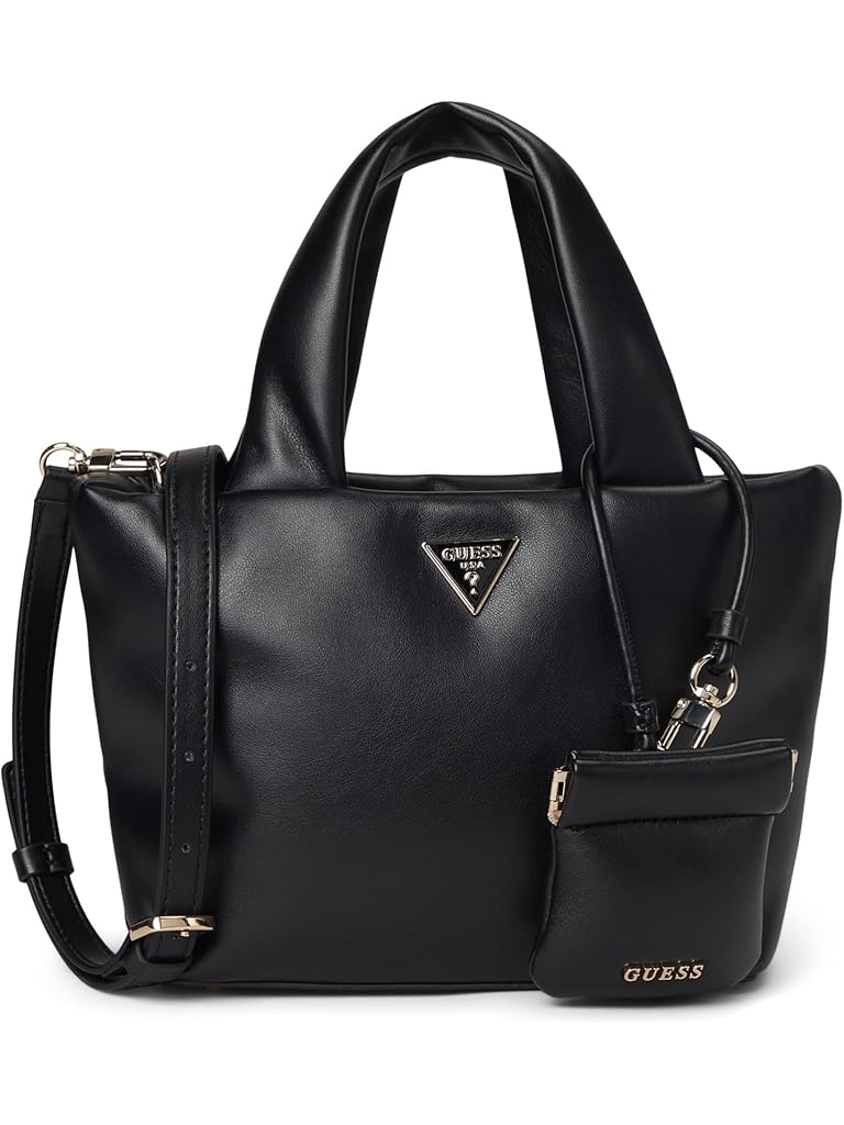 Black GUESS Sunetra Mini Tote