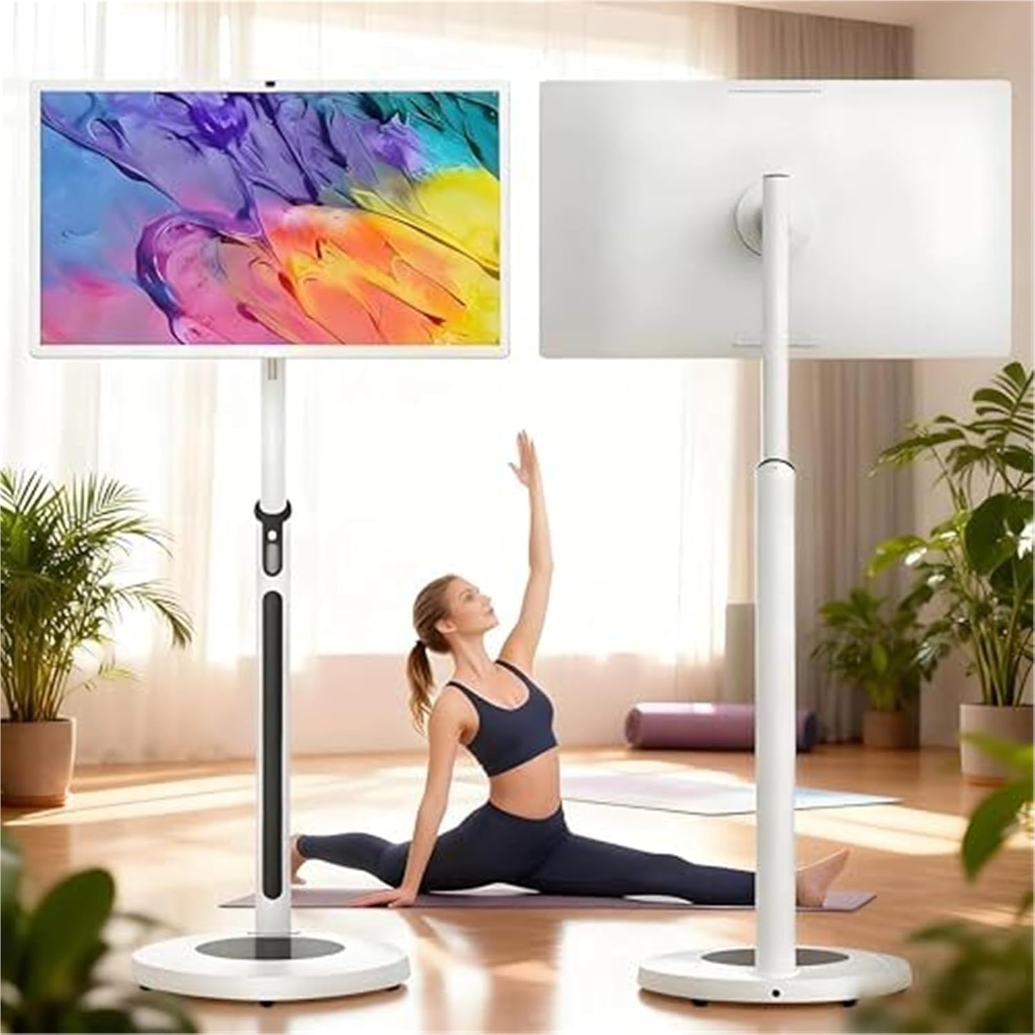 Smart Portable Touchscreen TV Monitor 21.5/24/27/32 Inch, Full Swivel, Built-in Battery, 4+64GB/8+128GB Options, Perfect for Home, Office & Travel