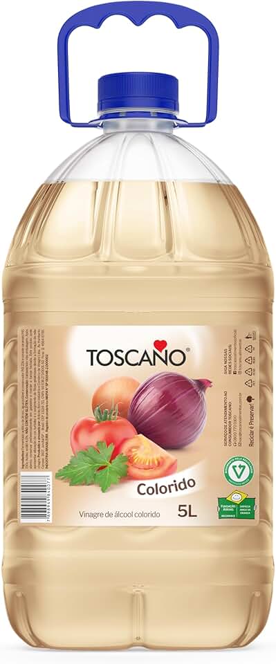Vinagre Toscano De Álcool Colorido 5L